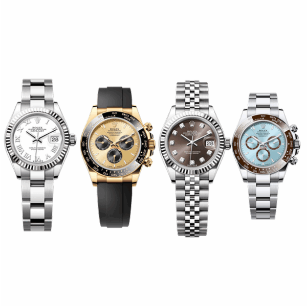 Combo di 4 orologi Rolex GMT-Master II  + Rolex Submariner Date + Rolex Submariner Date + Rolex Cosmograph Daytona