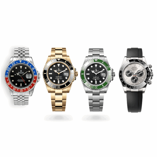 Combo di 4 orologi Rolex Datejust 41 + Rolex Cosmograph Daytona + Rolex Datejust + Rolex Daytona